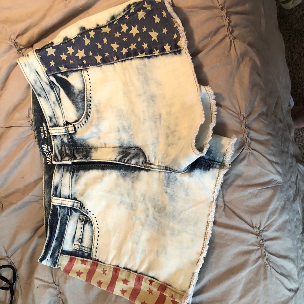 High waisted shorts